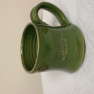 Vintage Collectible "Magnolia" Pottery Mug by Black Oak Art